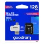 Карта пам`ятi MicroSDXC 128GB UHS-I Class 10 Goodram + SD-adapter + OTG Card reader (M1A4-1280R12)