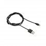 Кабель Canyon USB - Lightning (M/M), 1 м, Black (CNS-MFICAB01B)