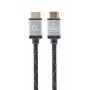 Кабель Cablexpert HDMI - HDMI V 2.0 (M/M), 2 м, чорний/сірий (CCB-HDMIL-2M) коробка