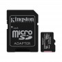 Карта пам`яті MicroSDXC 128GB UHS-I Class 10 Kingston Canvas Select Plus R100MB/s + SD-адаптер (SDCS2/128GB)