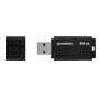 Флеш-накопичувач USB3.2 64GB Goodram UME3 Black (UME3-0640K0R11)