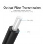 Кабель оптоволоконний Vention Optical Toslink, 1 m, Black (BAEBF)