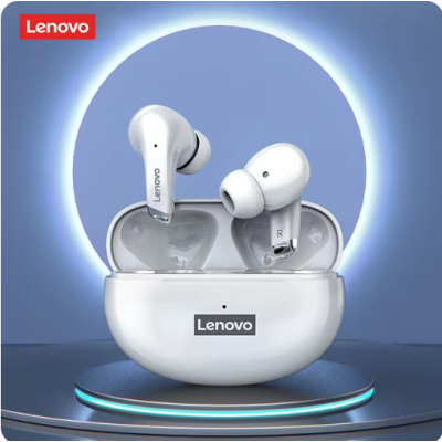 Навушники Lenovo LP5(W) Bluetooth 5.3, до 3.5 год. роботи.