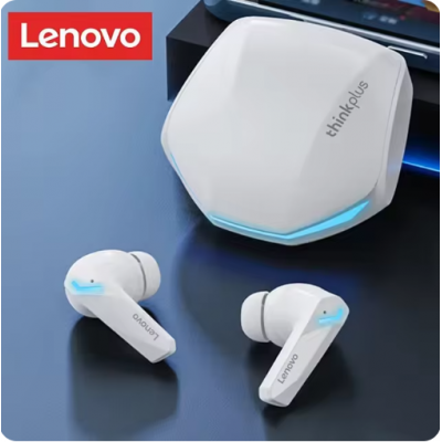 Навушники Lenovo GM2 Pro (White) Bluetooth 5.4, до 5 год. роботи.