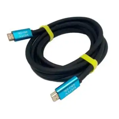 Купить ᐈ Кривой Рог ᐈ Низкая цена ᐈ Кабель Merlion (YT-HDMI(M)/(M)4KV2.0-3.0m/19118) HDMI-HDMI, 3м Black