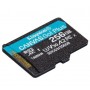 Карта пам`яті MicroSDXC 256GB UHS-I/U3 Class 10 Kingston Canvas Go! Plus R170/W90MB/s (SDCG3/256GBSP)