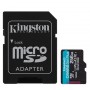 Карта пам`яти MicroSDXC 256GB UHS-I/U3 Class 10 Kingston Canvas Go! Plus R170/W90MB/s + SD-адаптер (SDCG3/256GB)