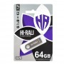 Флеш-накопичувач USB 64GB Hi-Rali Shuttle Series Black (HI-64GBSHBK)