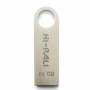 Флеш-накопичувач USB 64GB Hi-Rali Shuttle Series Silver (HI-64GBSHSL)