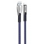 Кабель ColorWay USB - Lightning (M/M), 2.4 А, 1 м, Blue (CW-CBUL010-BL)