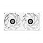 Вентилятор ID-Cooling Icefan 240 ARGB Snow, 245x125x27мм, 3-pin, 4-pin PWM, білий