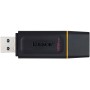 Флеш-накопичувач USB3.2 128GB Kingston DataTraveler Exodia Black/Yellow (DTX/128GB)