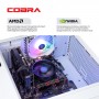 Купити Персональный компьютер COBRA Advanced (A36.16.S5.35.18918); AMD Ryzen 5 3600 (3.6 - 4.2 ГГц) / ОЗУ 16 ГБ / SSD 500 ГБ / N