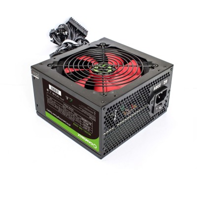 Блок живлення GameMax 600W (GM-600B), 20+4pin, для відеокарт 1x6+2pin, для CPU 2x4+4pin, 120 мм