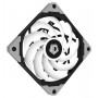 Купить ᐈ Кривой Рог ᐈ Низкая цена ᐈ Вентилятор ID-Cooling NO-12015-XT ARGB, 120x120x15мм, 3-pin/4-pin PWM, серый с черным, белым