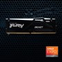 Купить ᐈ Кривой Рог ᐈ Низкая цена ᐈ Модуль памяти DDR5 2x8GB/5200 Kingston Fury Beast RGB Black (KF552C40BBAK2-16)
