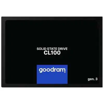 Купить ᐈ Кривой Рог ᐈ Низкая цена ᐈ Накопитель SSD 960GB GOODRAM CL100 GEN.3 2.5" SATAIII 3D TLC (SSDPR-CL100-960-G3)