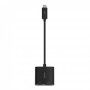 Адаптер Belkin HDMI+USB Type-C - USB Type-C (F/M), Black (AVC002BTBK)