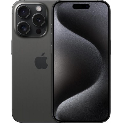 Купити Смартфон Apple iPhone 15 Pro 512GB A3102 Black Titanium (MTV73RX/A); 6.1" (2556х1179) Super Retina XDR / Apple A17 Pro / 