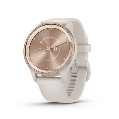 Купить ᐈ Кривой Рог ᐈ Низкая цена ᐈ ССмарт-часы Garmin Vivomove Trend White Cream (010-02665-01); 1.01" (346x254) / Bluetooth, A