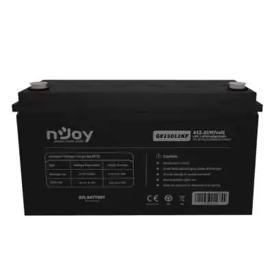 Купить ᐈ Кривой Рог ᐈ Низкая цена ᐈ Аккумуляторная батарея Njoy GE15012KF 12V (BTVGCLTODHLKFCN01B) VRLA