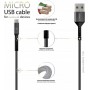 Кабель Intaleo CB0 USB - micro USB (M/M), 1.2 м, Black/Grey (1283126495649)