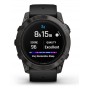 Купить ᐈ Кривой Рог ᐈ Низкая цена ᐈ Смарт-часы Garmin Epix Pro Gen 2 51mm Sapphire Carbon Gray DLC Titanium with Black Silicone 