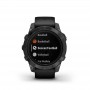 Купить ᐈ Кривой Рог ᐈ Низкая цена ᐈ Смарт-часы Garmin Epix Pro Gen 2 47mm Sapphire Carbon Gray DLC Titanium with Black Band (010