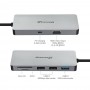 Концентратор USB 3.1 Type-C Grand-X PD Сharging HDMI/3хUSB/Type-C/OTG/CR (SG-512)