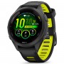 Купить ᐈ Кривой Рог ᐈ Низкая цена ᐈ Смарт-часы Garmin Forerunner 265S Black Bezel and Case with Black/Amp Yellow Silicone Band (