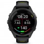 Купить ᐈ Кривой Рог ᐈ Низкая цена ᐈ Смарт-часы Garmin Forerunner 265S Black Bezel and Case with Black/Amp Yellow Silicone Band (