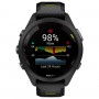 Купить ᐈ Кривой Рог ᐈ Низкая цена ᐈ Смарт-часы Garmin Forerunner 265S Black Bezel and Case with Black/Amp Yellow Silicone Band (