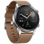 Купить ᐈ Кривой Рог ᐈ Низкая цена ᐈ Смарт-часы Honor Magic Watch 2 46mm with Brown Leather Strap (MNS-B39); 1.39" (454 х 454) AM