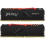 Модуль пам`ятi DDR4 2x16GB/3600 Kingston Fury Beast RGB Black (KF436C18BBAK2/32)