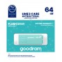 Флеш-накопичувач USB3.2 64GB Goodram UME3 Care Green (UME3-0640CRR11)