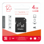 Карта пам`яті MicroSDHC 4GB Class 10 T&G + SD-adapter (TG-4GBSDCL10-01)