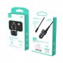 Автомобільний зарядний пристрій SkyDolphin SZ02L Aluminium (2USB, 2.4A) Black (AZP-000071) + кабель Lightning