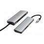 Док-станція ProLogix (PR-WUC-105B) 7 in 1 USB3.1 Type C to HDMI+2*USB3.0+PD+Lan+TF+SD