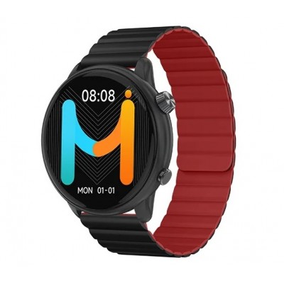 Купить ᐈ Кривой Рог ᐈ Низкая цена ᐈ Смарт-часы iMiki TG2 Black Magnetic Strap; 1.43" (466 x 466) AMOLED сенсорный / Bluetooth 5.