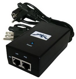 Купить ᐈ Кривой Рог ᐈ Низкая цена ᐈ Инжектор Ubiquiti POE-24-12W-G (24V, 12W, Gigabit)