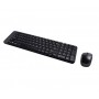 Комплект (клавіатура, мишка) бездротовий Logitech MK220 Black USB (920-003168)