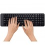 Комплект (клавіатура, мишка) бездротовий Logitech MK220 Black USB (920-003168)