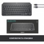 Клавіатура бездротова Logitech MX Keys Mini Wireless Illuminated Graphite (920-010498)