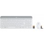 Комплект (клавіатура, мишка) бездротовий Logitech MK470 White USB (920-009205)