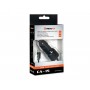 Автомобільний зарядний пристрій REAL-EL CA-15 (2USB, 2.1A) Black + кабель microUSB