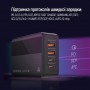 Мережевий зарядний пристрій ColorWay Power Delivery (2USB-A + 2USB TYPE-C) (65W) Black (CW-CHS040PD-BK)