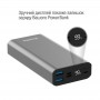 Универсальная мобильная батарея ColorWay 20000mAh Gray (CW-PB200LPH3GR-PDD)