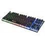 Клавіатура REAL-EL Gaming 8710 TKL Backlit Ukr Black