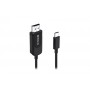 Кабель REAL-EL CHD-180 HDMI - USB Type-C (M/M), 1.8 м, Black (EL123500044)