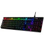 Клавиатура HyperX Alloy Origins Red RGB PBT ENG/RU Black (639N3AA)